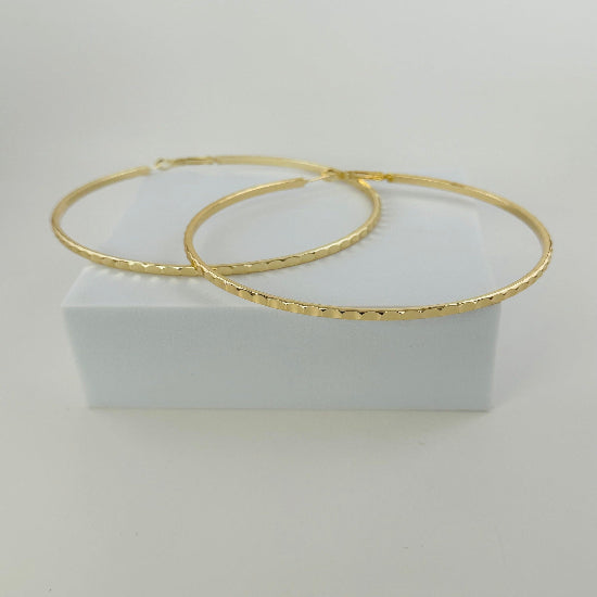 Large Affordable Gold Hoop Earrings for every Occasion 
