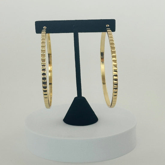 Large Affordable Gold Hoop Earrings for every Occasion 