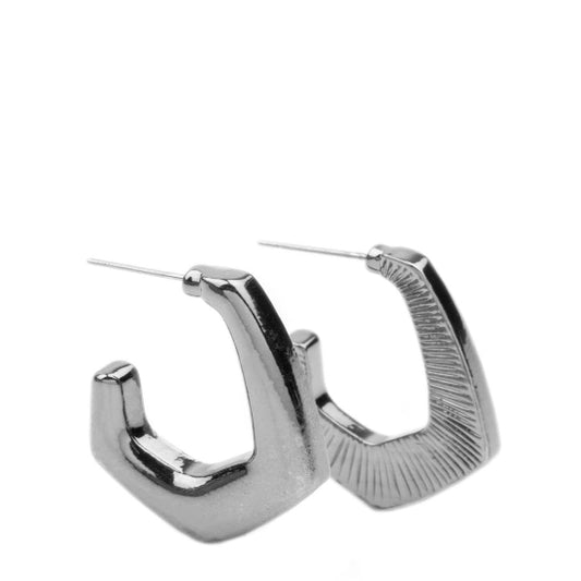 Affordable Black Small Hoop Earrings 