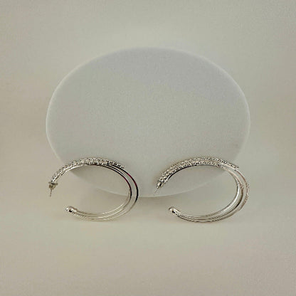 Rhinestone Hoop Earrings  Sparkling Jewelry for Every Occasion