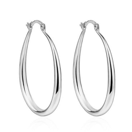 Affordable Small Silver Hoop Earring for women. 