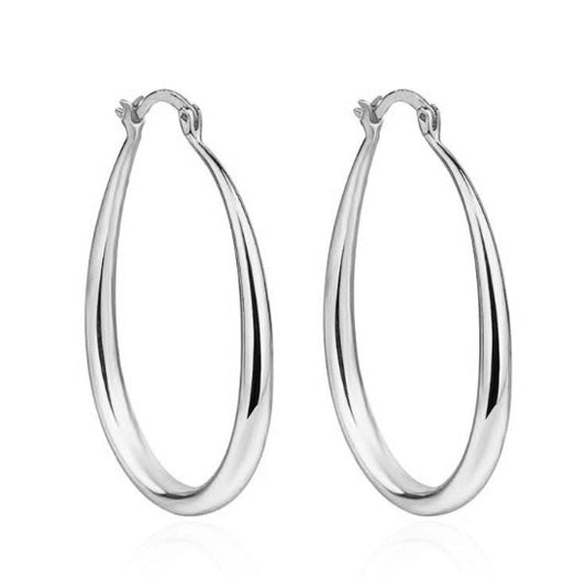 Affordable Small Silver Hoop Earring for women. 