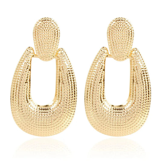 Drop Gold Earrings