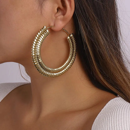 Golden Iron Hoops
