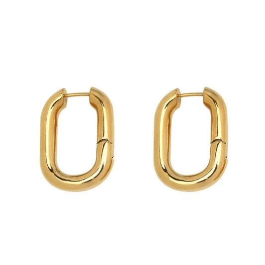 Affordable Small Gold Hop Earrings  