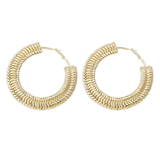 Golden Iron Hoops